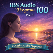 Load image into Gallery viewer, IBS Audio Program 100 MP3 download for irritable bowel syndrome relief and hypnosis sessions