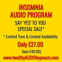 Load image into Gallery viewer, Insomnia Relief Audio Program MP3 version special sale £27 for natural sleep aid and relaxation