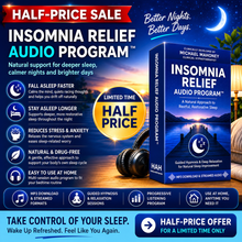 Load image into Gallery viewer, Insomnia Relief Audio Program™ - MP3 download version.