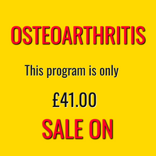 Load image into Gallery viewer, Osteoarthritis Audio Program 60 - MP3 Version