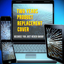 Load image into Gallery viewer, Product Replacement Cover Photo of shattered PC and mobile device screens