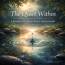 Load image into Gallery viewer, The Quiet Within guided meditation session bundle for inner peace and calm resilience