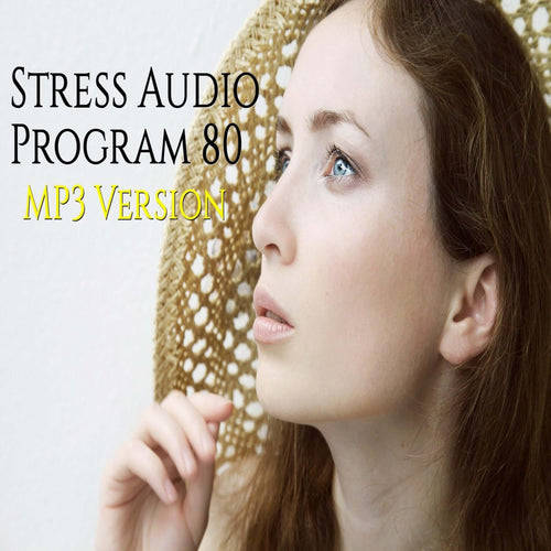Stress relief program - woman looking into the distance  with stress and worry on her face