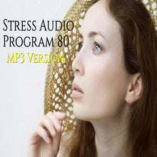 Load image into Gallery viewer, Stress relief program - woman looking into the distance  with stress and worry on her face